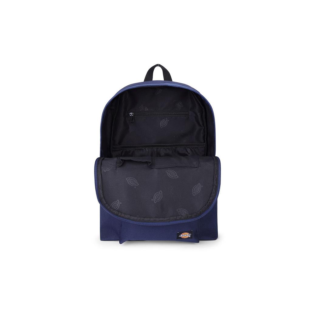 Dickies Large Logo Print Versatile Polyester Backpack Unisex Backpack Midnight-Blue 173U90LBB13BL01
