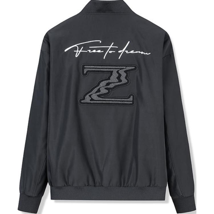 Anta Баскетбольная серия Повседневная быстросохнущая куртка Мужские куртки Базовый черный 152311611S-4