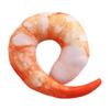 Dog Plush Squeaky Toy 3D Simulation Shrimp Meat Bite Resistant Stuffed Dog Plush Toy for Boredom