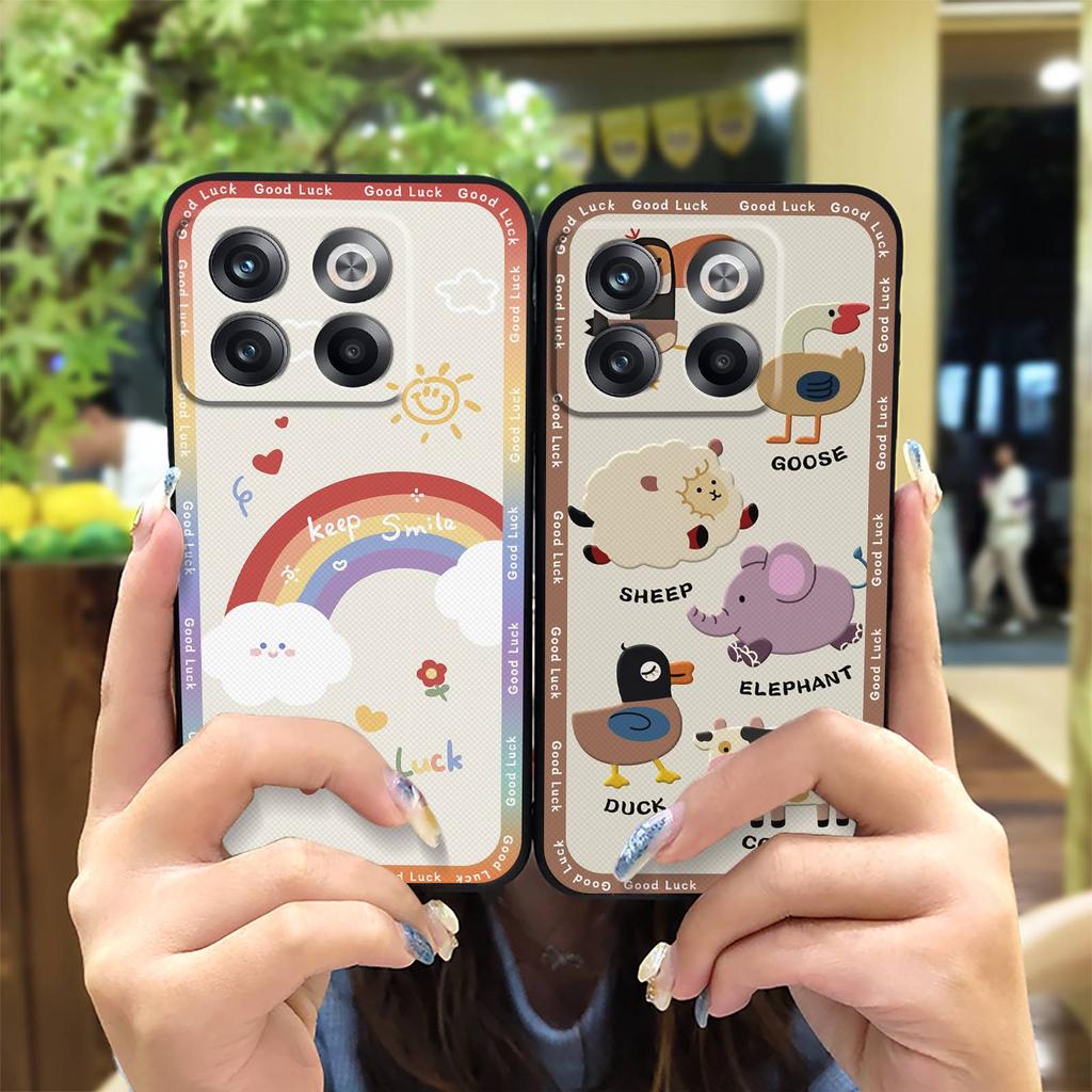 Мягкий чехол-накладка с полным покрытием для OnePlus Ace Pro/1+Ace Pro/1+10T, чехол с мультяшным рисунком, противоударный, прочный, из ТПУ, милый