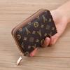 Классический чехол для карт, женский модный кошелек на молнии, кошелек для монет, держатель для кредитных карт для женщин