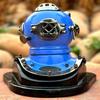 Scuba Diving Helmet Blue US Navy Mark V Divers Helmet Marine Deep Diving Helmet Diving Helmet Mark V Diving Helmet with Base