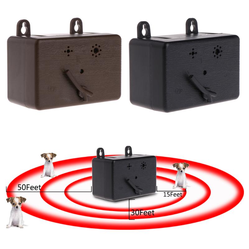 Отпугиватель собак Устройство против лая Ультразвуковое Уличное Управление Обучение Портативное