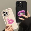 LZ20 Lips Kiss Design Silicone Phone Case for Xiaomi 11 Lite 5G 14T Redmi 14C 13C A3 Note 12 11 9 10 13 Pro Plus Shockproof Back Cover