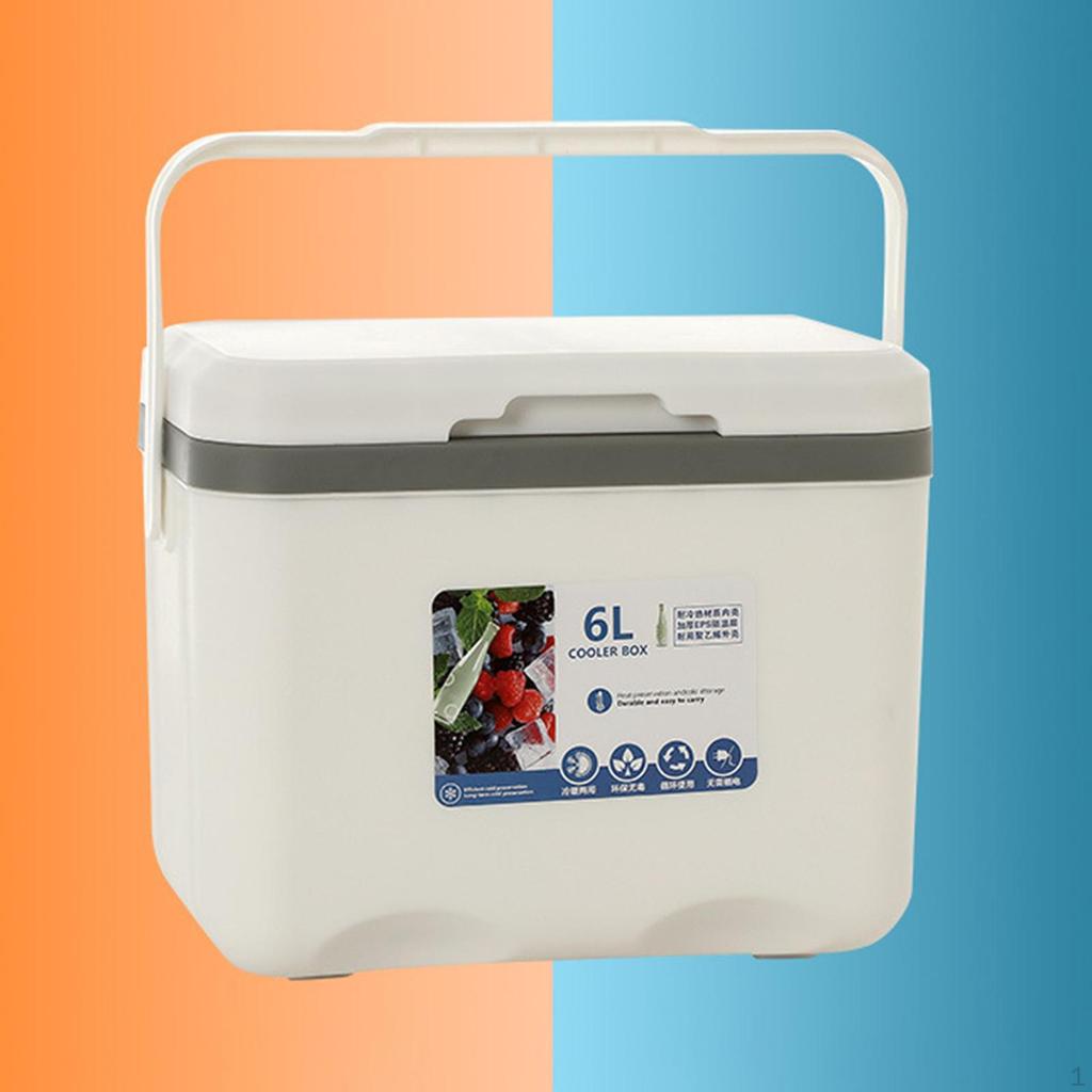 Cooler Box Ice Bin Cold Storage Personal Chest Small Hard Insulated for Commercial Fishing