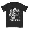 Leisure Horor Terrifier Film Halloween T Shirt Men's Cotton Short Sleeve  Round Neck Summer Clothing