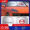 2025 Hot Car Windshield Sunshade Sun Protection Cloth Cover for Mazda 3 CX5 MX3 MX5 RX8 RX7 MX3 MX5 CX9 CX7 Atenza Axela Protege