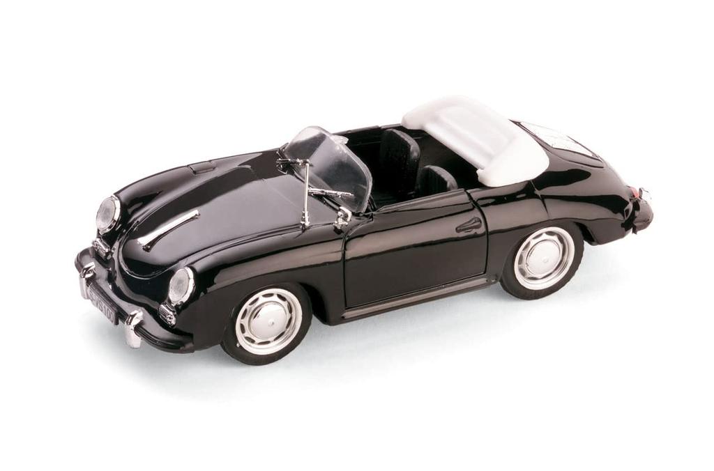 BRUMM Porsche 356C Cabriolet Black BRUMM 356C CABRIOLET 1/43 1963-65 [Item]