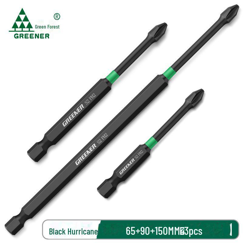 Высокопрочный магнитный набор ручной дрели крестового типа Green Forest с битами для отвертки немецкого производства