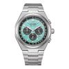 Мужские часы-хронограф Eco-Drive CA4610-85M Титан 10 Бар Дата Серебристый