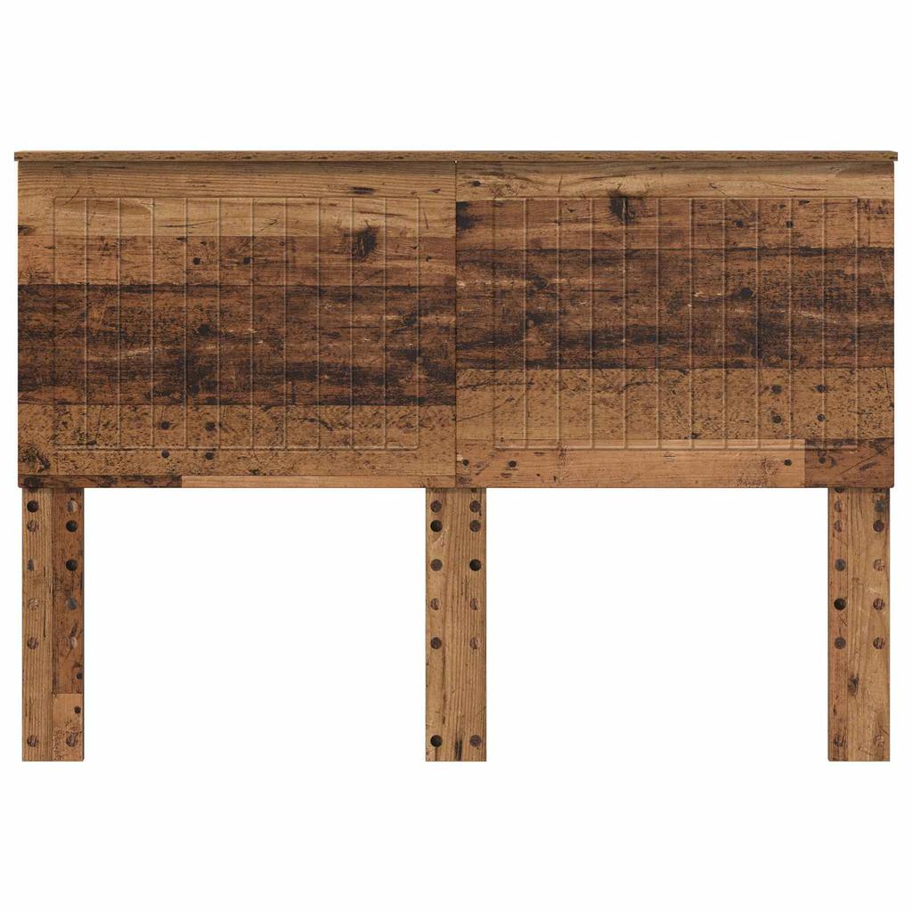 Headboard with Reclaimed Wood Look 140 cm Particleboard