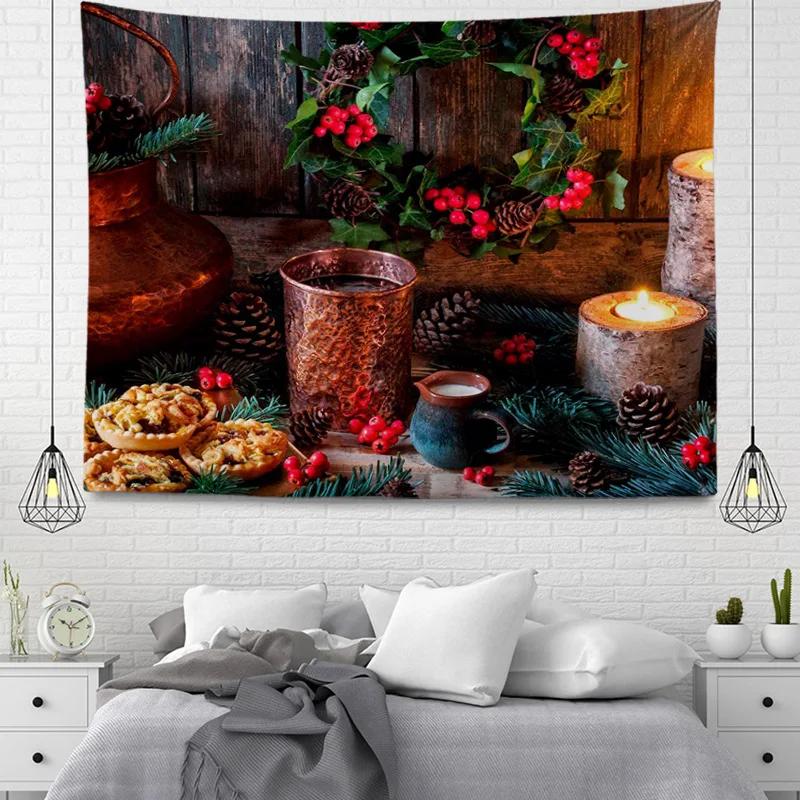 Рождественская серия Подвесной тканевый гобелен