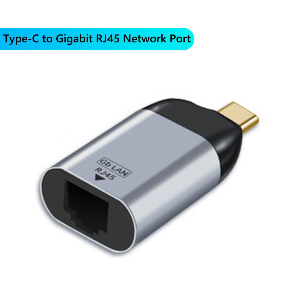 Адаптер Type C к HDMI-совместимому/USB 3.1/DP/VGA/Mini DP/RJ45 Видеоконвертер Проекционный адаптер 8k 60 Гц USB C «папа-мама»