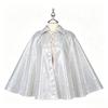 Halloween Colorful Sequin Cape with Turn-Down Collar for European and American Parties cos Witch cloak stage performance costume with shawl*