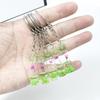 5 шт. Креативный светящийся брелок-бутылочка для желаний, подвеска-бутылочка с бессмертником, брелок-подвеска для пары, семьи