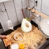 Гнездо для питомца Аксессуары для мелких животных Клетка для хомяка Зимняя теплая лежанка Плюшевый гамак для хомяка Подвесное украшение для клетки попугая Удобное