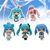 Adorable Q Version Hatsune Miku Figurine Pvc Anime Collectible Doll Set For Fans