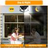 Outdoor 100 LED Solar Power Wall Light Motion Sensor Waterproof Lamp