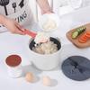 Двухъярусная пароварка и рисоварка для микроволновой печи с термостойким ланч-боксом