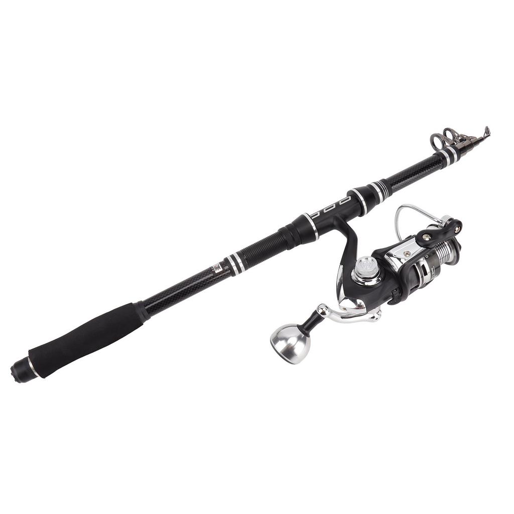 Fishing Sea Rod Set with GC1000 Spinning Wheel Telescopic Fishing Rod Fishing Reel Combos for Outdoor