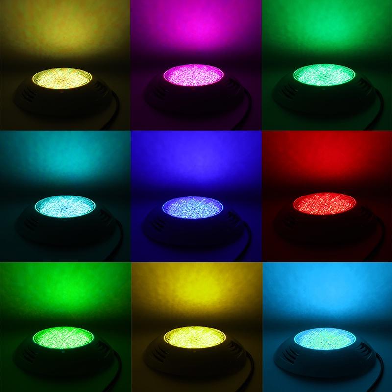 468LED RGB Светодиодный свет для бассейна IP68 Водонепроницаемый Наружный Подводный свет Пруд Аквариум Лампа AC12V 45W