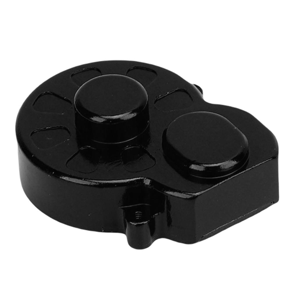 Крышка корпуса коробки передач подходит для радиоуправляемой машины Losi B T 1 24, алюминиевый сплав, корпус редуктора, корпус трансмиссии, оболочка, черный