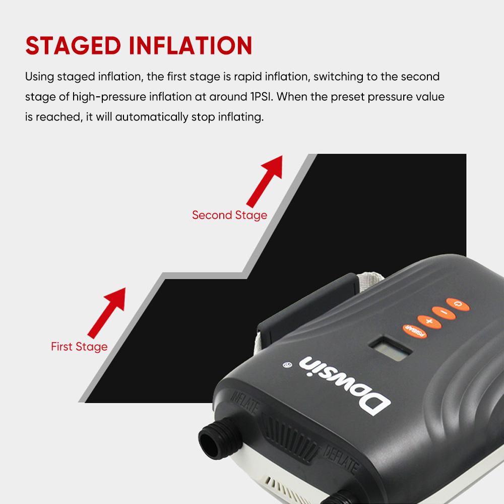 12 В автомобильный электрический насос высокого давления, лопастной насос, надувной насос для палатки