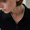 Verte 925 Silver   Avec Necklace Ver.06 un.Silver.207  8mm 