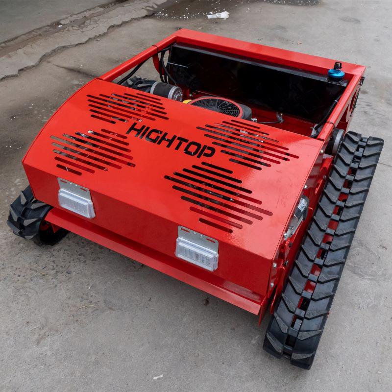 Compact Remote-Controlled Intelligent Lawn & Weed Mower for Fields and Grasslands