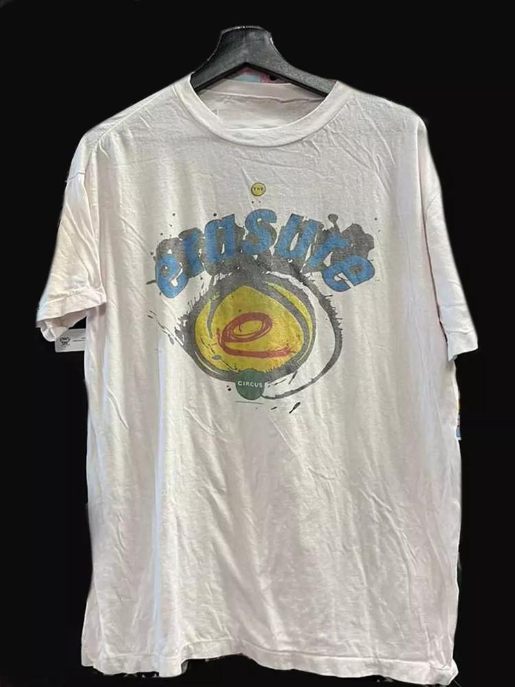 Erasure Band Circus Album Unisex Cotton T-Shirt S-5XL QA716 Unisex T-Shirt