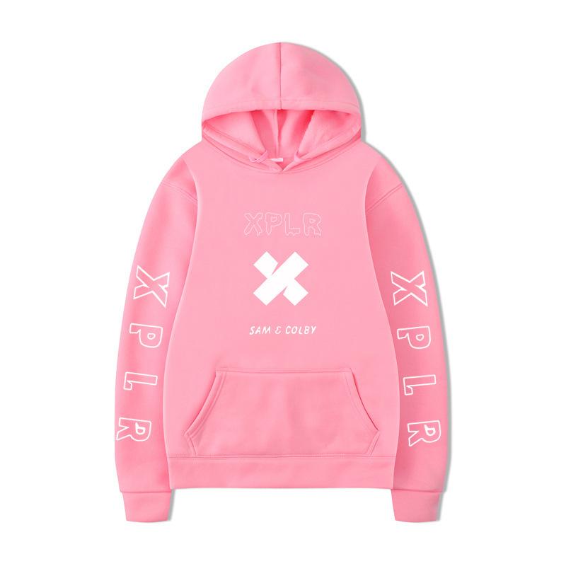 Autumn Winter Sam and Colby Printed Men's Hoodie Brand Hoody Clothes Vintage Fashion Casual Unisex Long Sleeve Pullovers