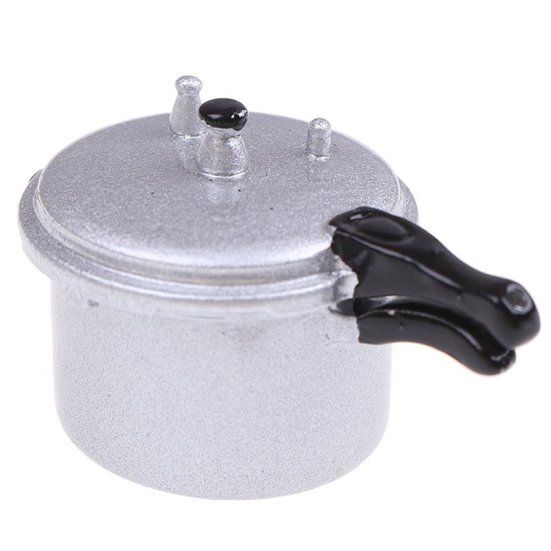 Cooking Utensil Pressure Cooker Kitchen Tools 1:12 Scale Dollhouse Miniature