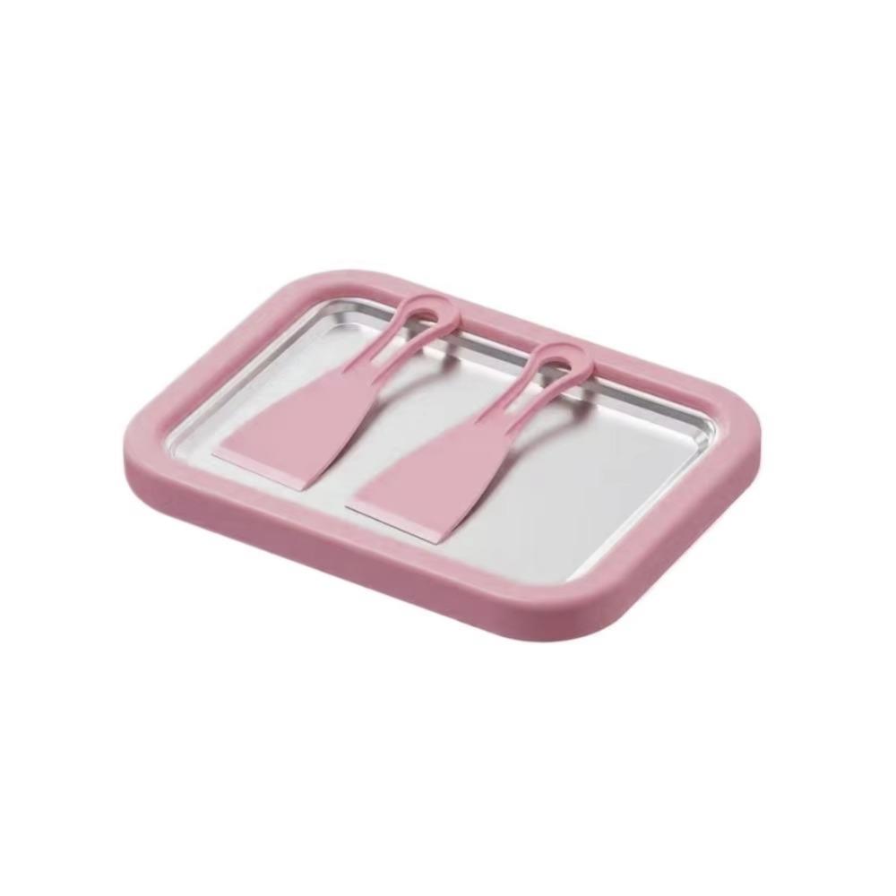 DIY Ice Cream Maker Multifunctional Sweet Spot Cold Plate Cold Sweet Fried Ice Pan  Birthday Gift