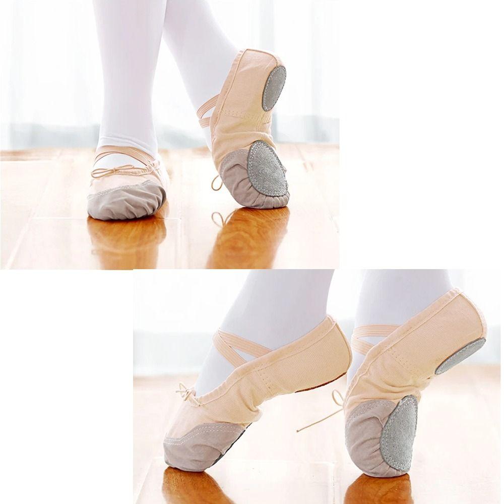 5 colors Ballet Dance Shoes Soft Sole Adult Dance Slippers Ballerina Shoes  for Women