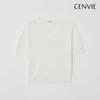 Senbi Men 26ss Summer Dry holgarMent V Neck Short sleeVe Knit