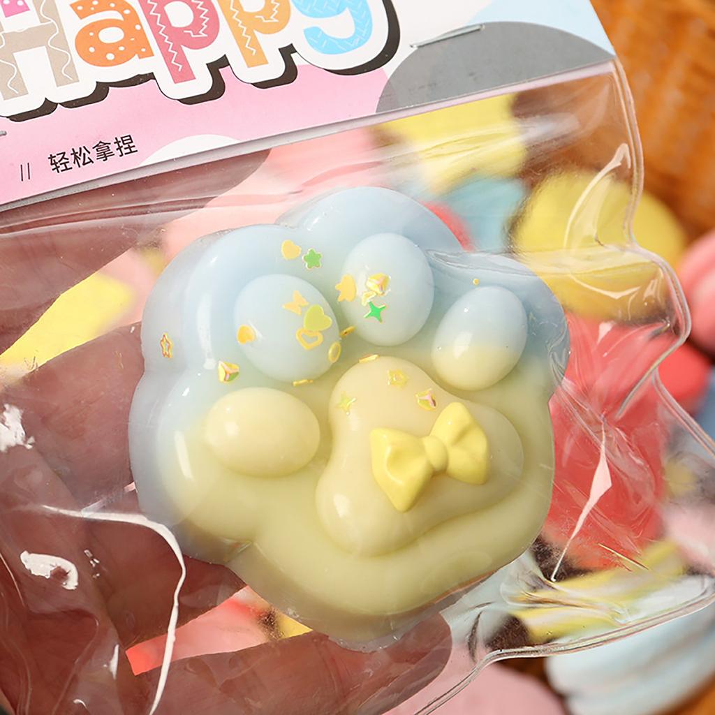 Большая игрушка для сдавливания кошки, супер мягкая имитация силикона, детская творческая игрушка