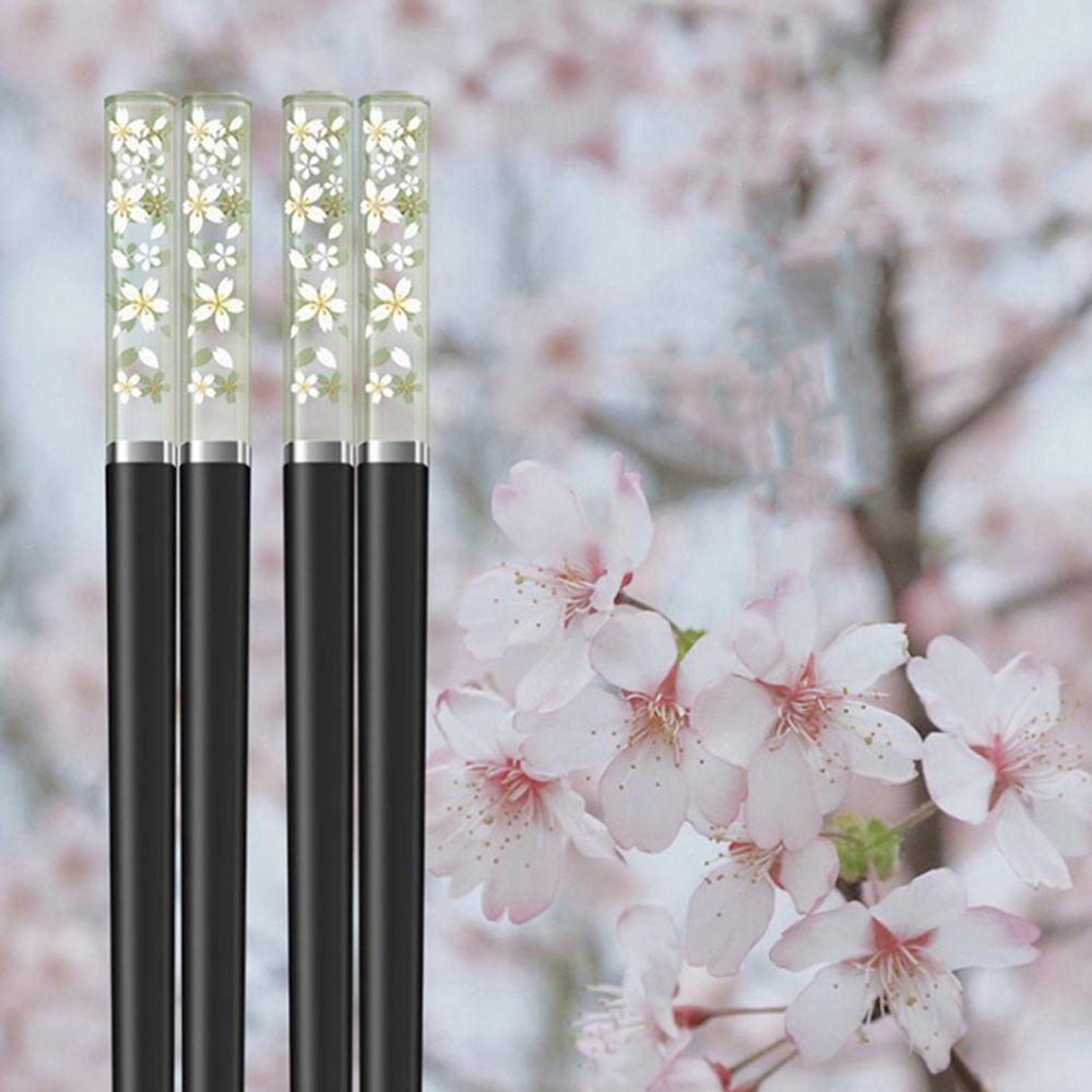 Lightweight Sushi Food Hotel for Dinning Tableware Chopsticks Kitchen Tool Zinc Zinc Alloy Chopsticks