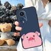 Cartoon Pig Case For Honor Magic 6 Pro 90 70 50 Magic 5 Lite X6 X7 X8 X9 X6a X7a X8a X9a X8b X9b Cover
