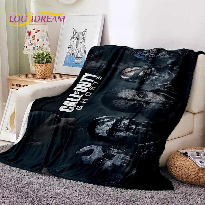 Call of Duty War Gamer COD Мягкое фланелевое одеяло для кроватей, спален, диванов, пикников, плед для укрытия, отдыха на свежем воздухе, подарок