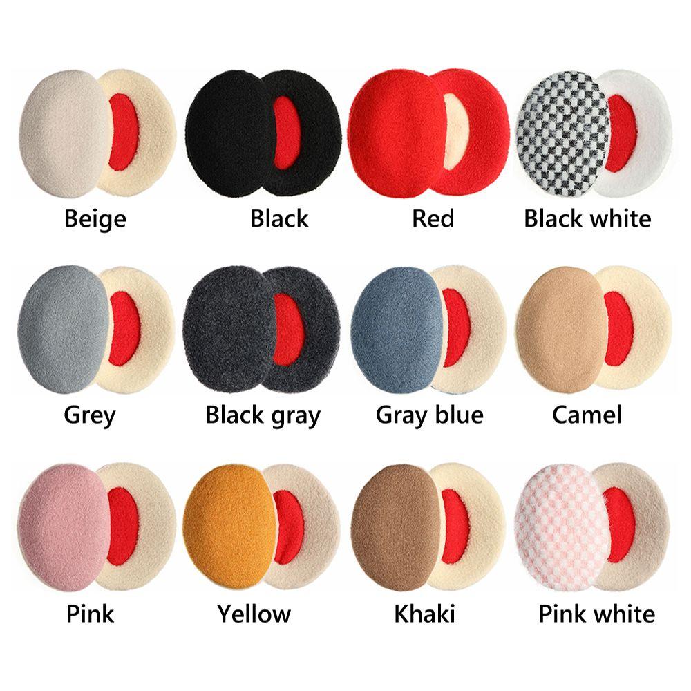 Безушные наушники для мужчин, женщин, детей, зимние толстые теплые наушники, ветрозащитные наушники для защиты ушей в холодную погоду