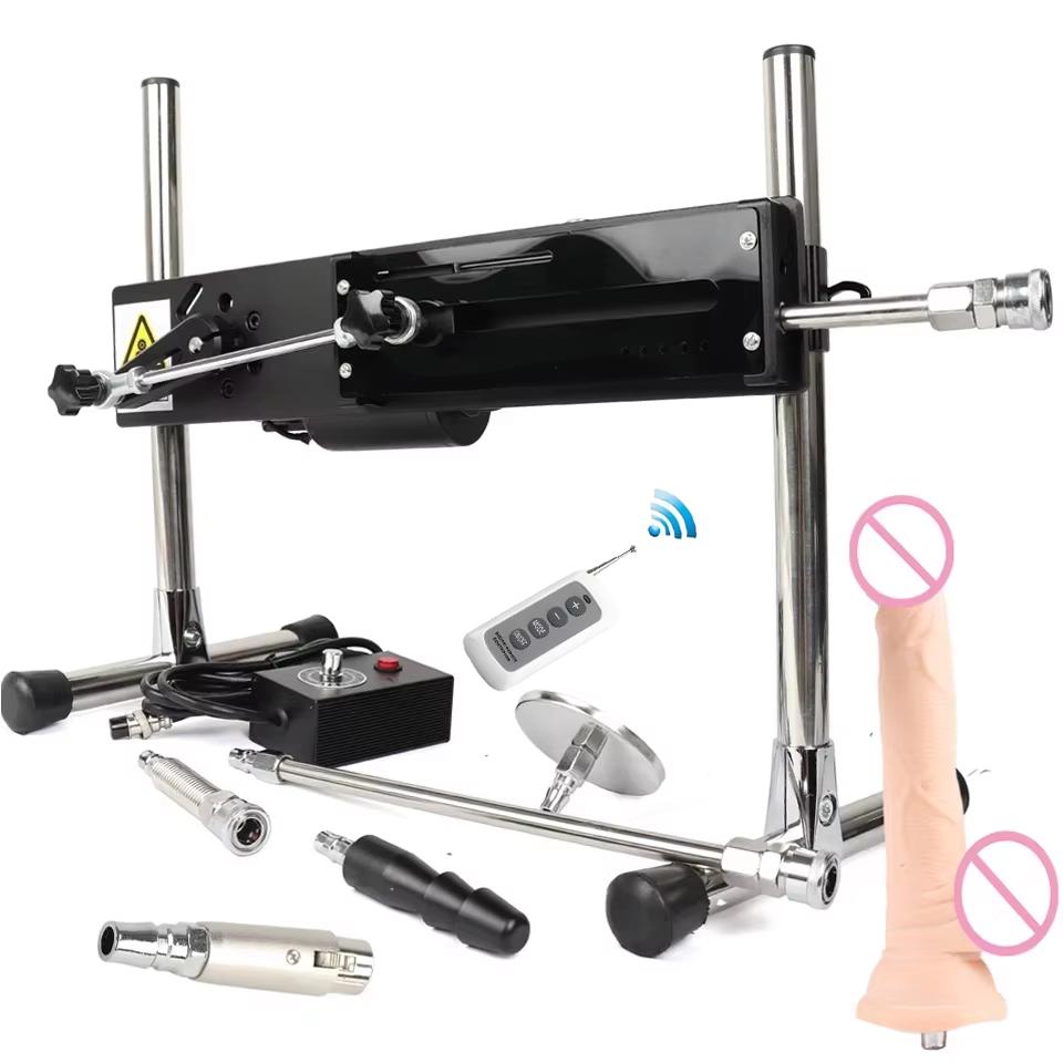 Новая Мощная Бесшумная Автоматическая Секс-машина, Накачивающий Пистолет для Взрослых, Отличительная Машина Любви для Женской Мастурбации, Секс-игрушка