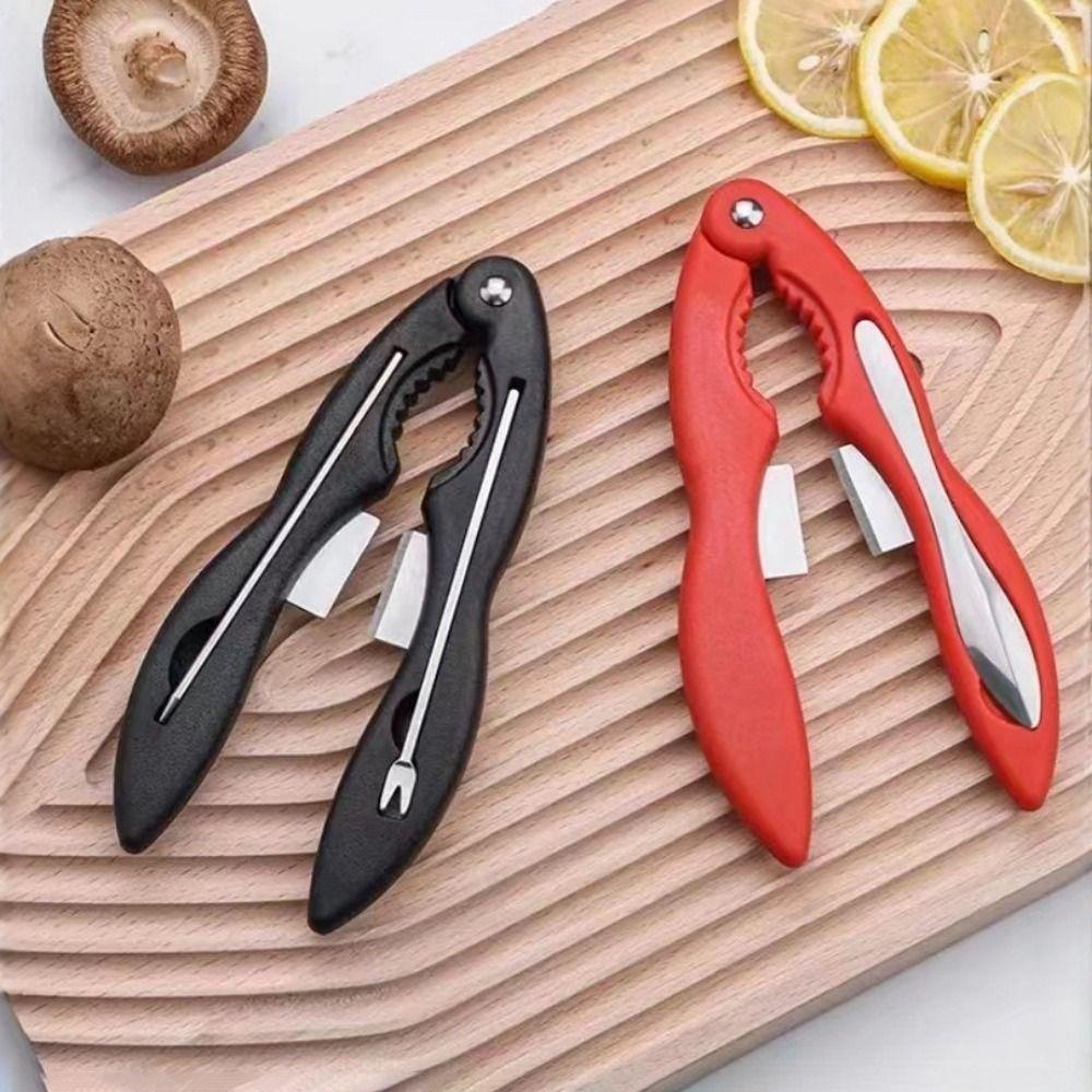 4Pcs Stainless Steel Crab Leg Forks Pick Sets Plastic Lobster Shellers  Crab Eating Tools