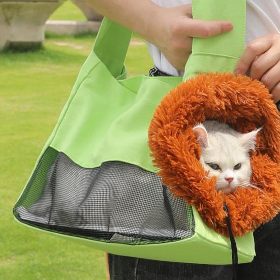 Сумка-переноска для кошек Pet Out, сумка-слинг в форме головы льва, сумка-переноска для маленьких кошек и собак