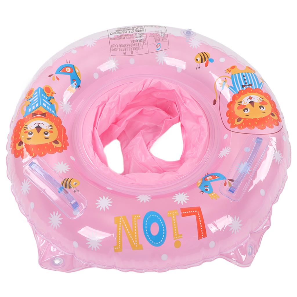 Детский плавательный круг, водонепроницаемый, с двойной ручкой, удобный для захвата, детское сиденье для купания, поплавок для купания в ванне