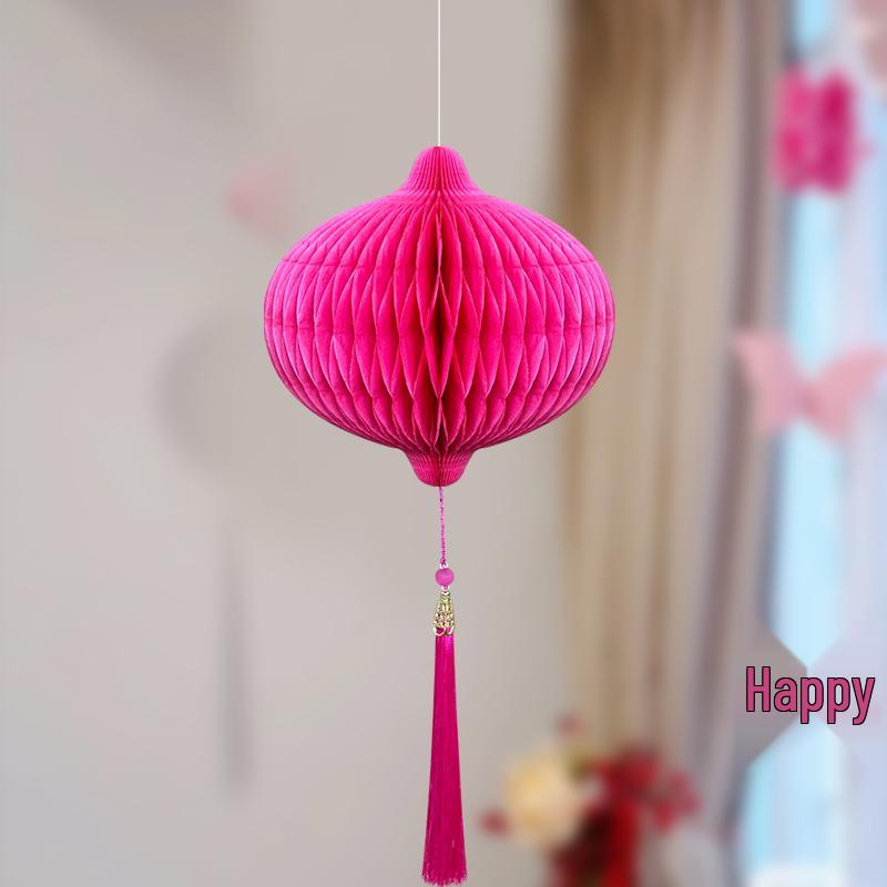 Набор для свадебного декора: Сотовые шары, Складные веера и Подвески «Двойное счастье» для комнаты жениха