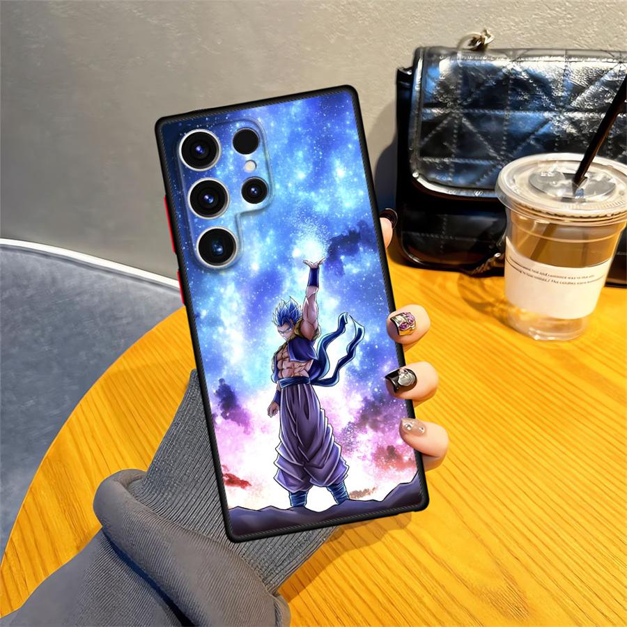Чехол-накладка Dragon Ball Space Goku для Samsung Galaxy S25 Edge S21 S9 S22 Plus S20 S10 S23 Ultra S24 FE