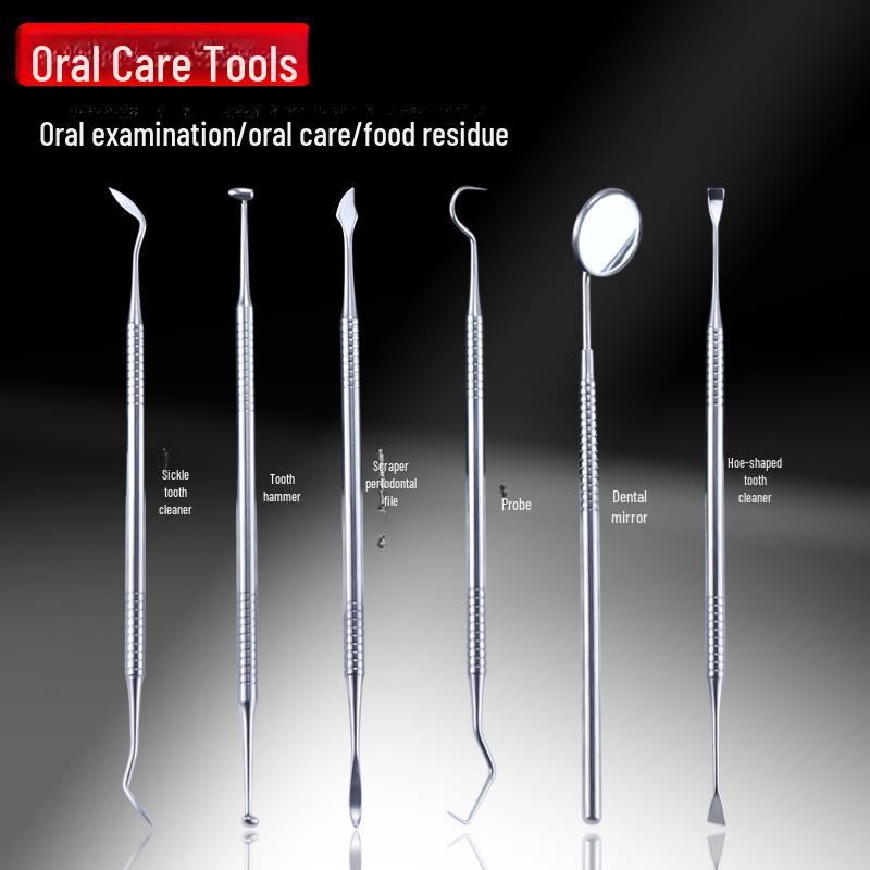 Набор инструментов для стоматолога из 6 предметов: Стоматологические материалы и набор для отбеливания зубов для домашнего ухода за полостью рта