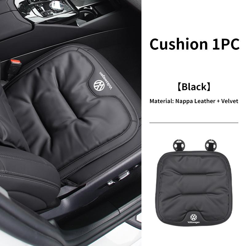 Car Seat Soft Velvet Cushion Plush Non-slip Cover Front Rear Seat Cover For Volkswagen VW Golf 4 6 7 GTI Tiguan Passat B5 B7 MK5 zf9