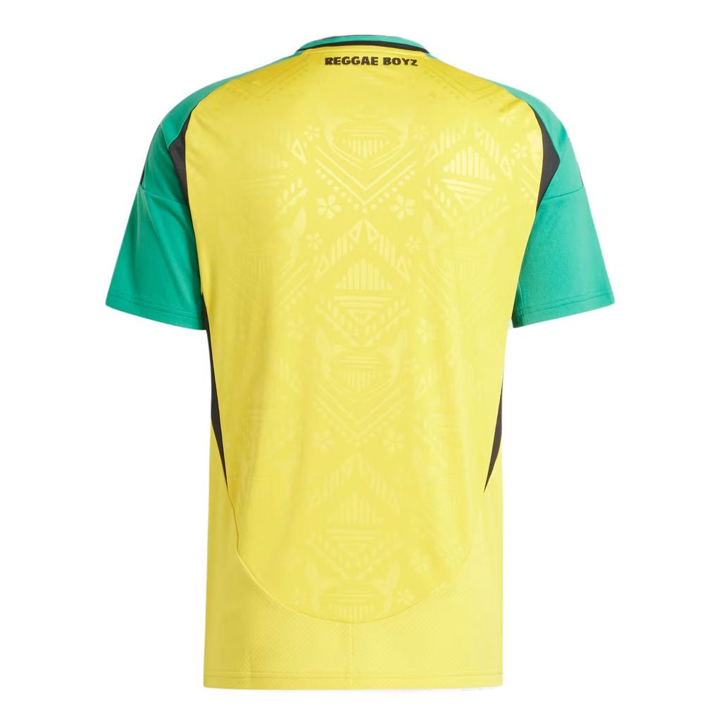 adidas Футболка с коротким рукавом Jamaica 24 Home, мужская, желто-зеленая IT8541
