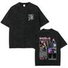 Rapper Beele Harajuku Album Vintage Washed Fashion TShirt Mens Oversized Tee Shirt Cozy Crewneck Short Sleeve T Shirt Fans Gift